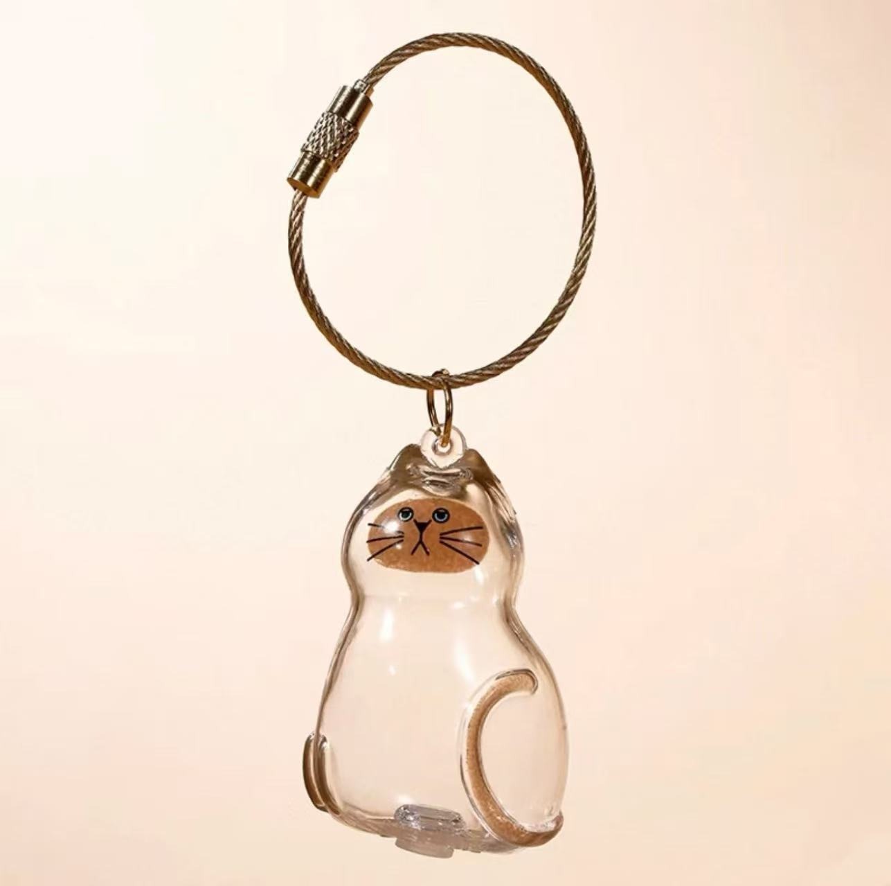 Transparent Cute Cat Car Hanging Ornament