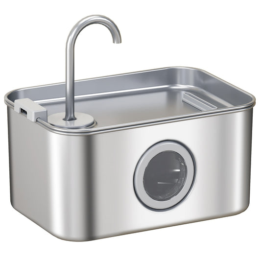 Stainless Steel Cat Water Fountain