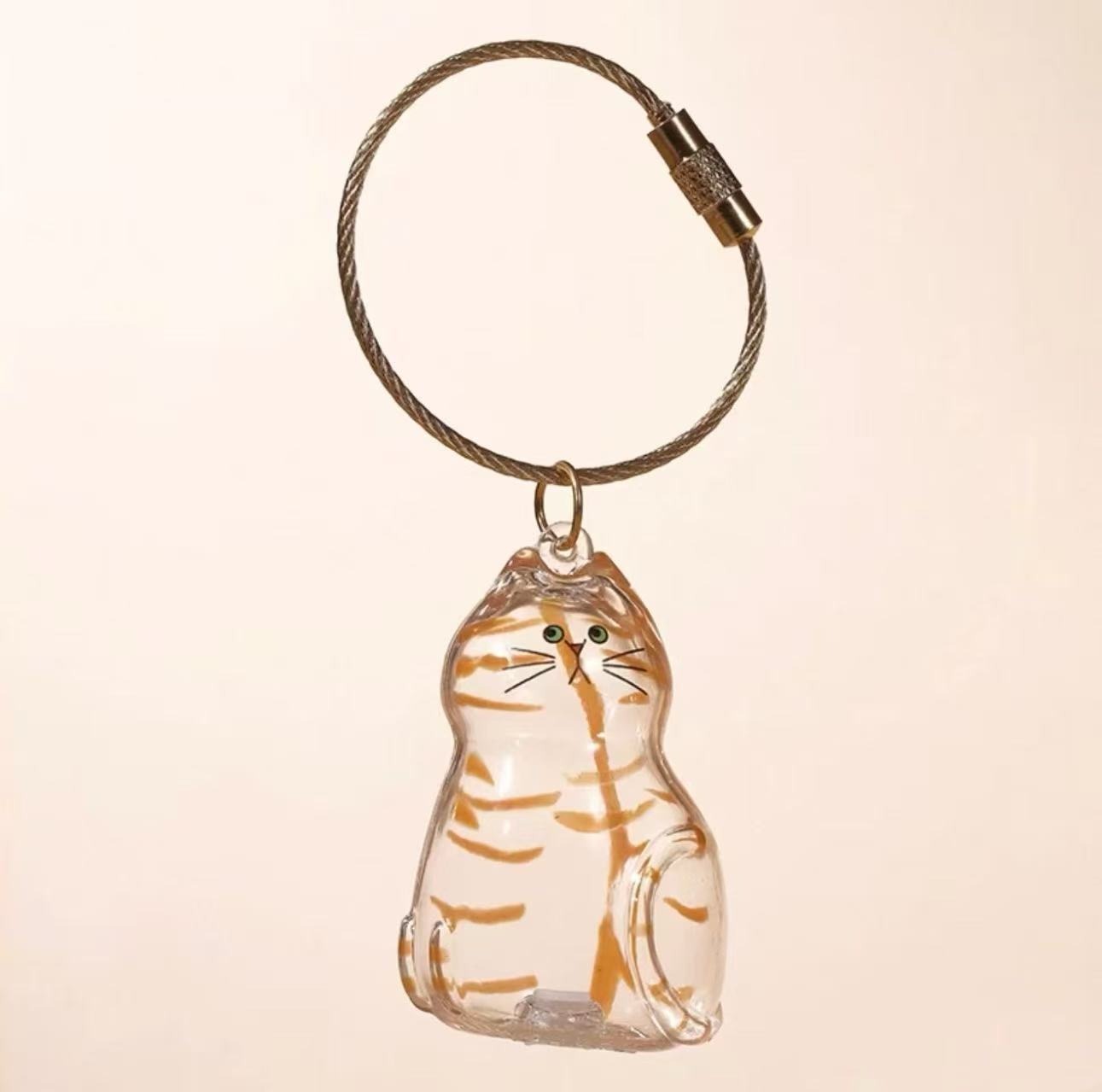 Transparent Cute Cat Car Hanging Ornament